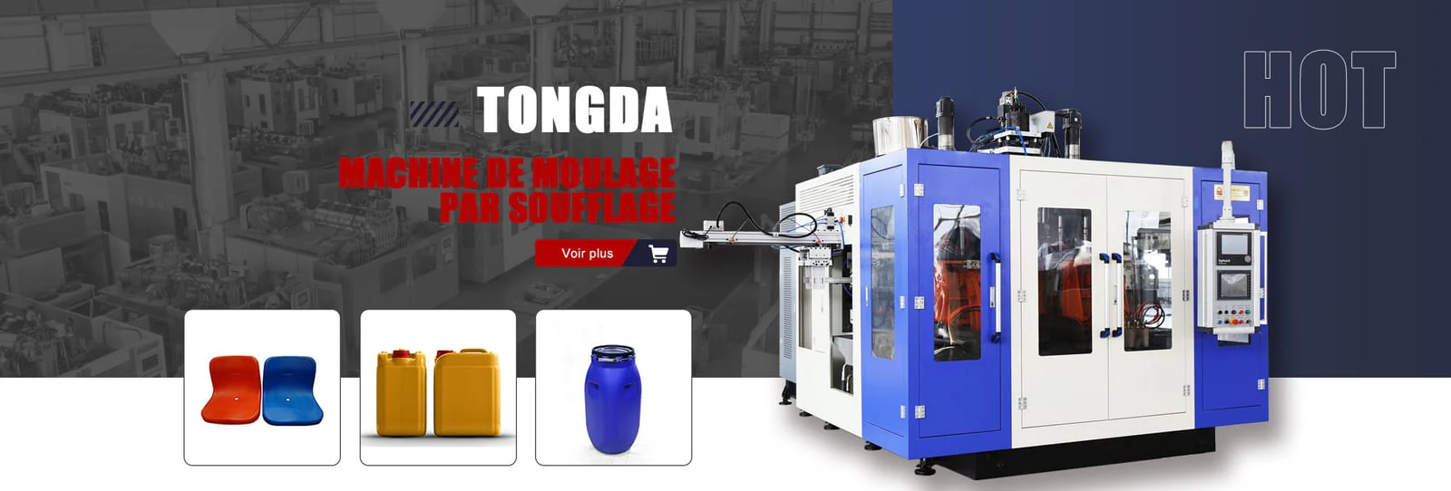 Fabricant de machines de moulage par extrusion-soufflage de premier plan en Chine