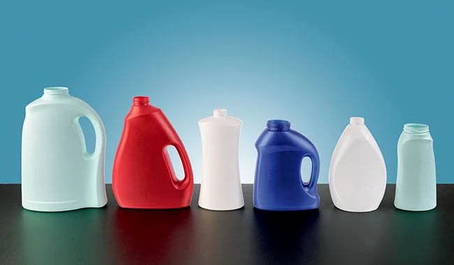 Flacons en HDPE pour détergents et produits ménagers