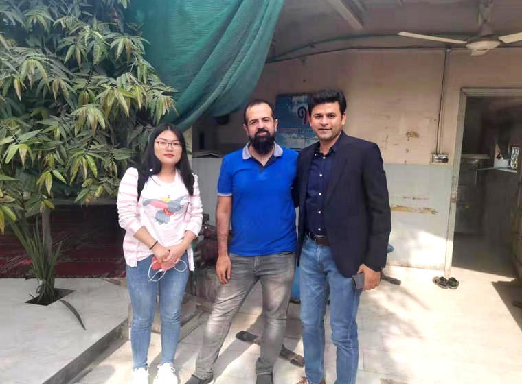 Visita de parceria de cliente à Tongda