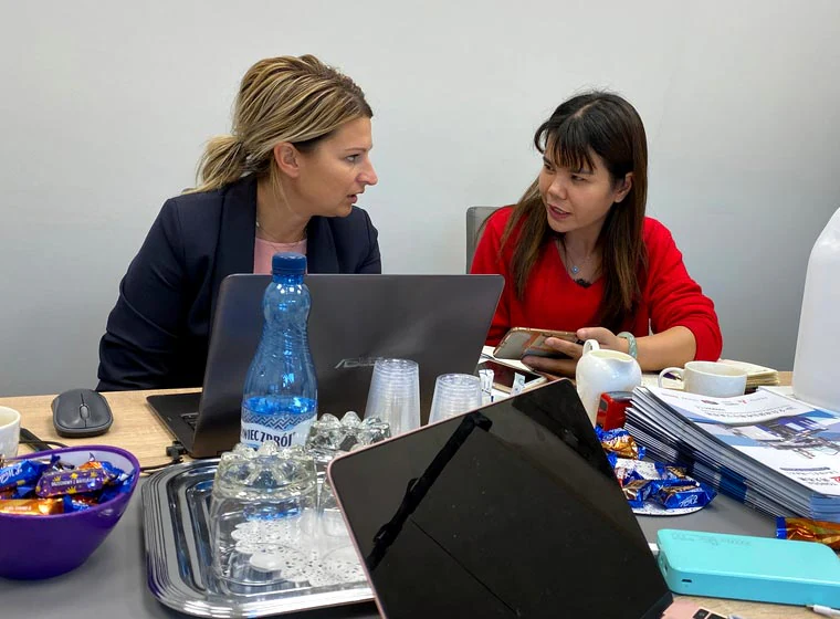 Consultoria a cliente internacional da Tongda