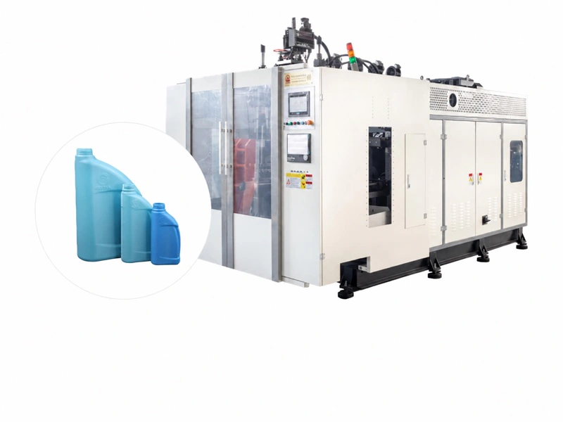 Hydraulic blow molding machine