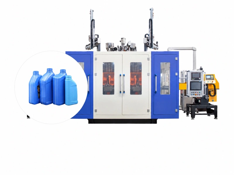 Servo blow molding machine